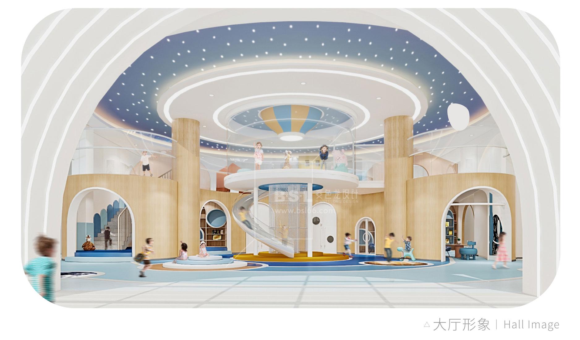 幼兒園室內大廳設計