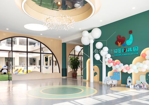 梅州云景幼兒園設計裝修| 變色龍設計 臻品