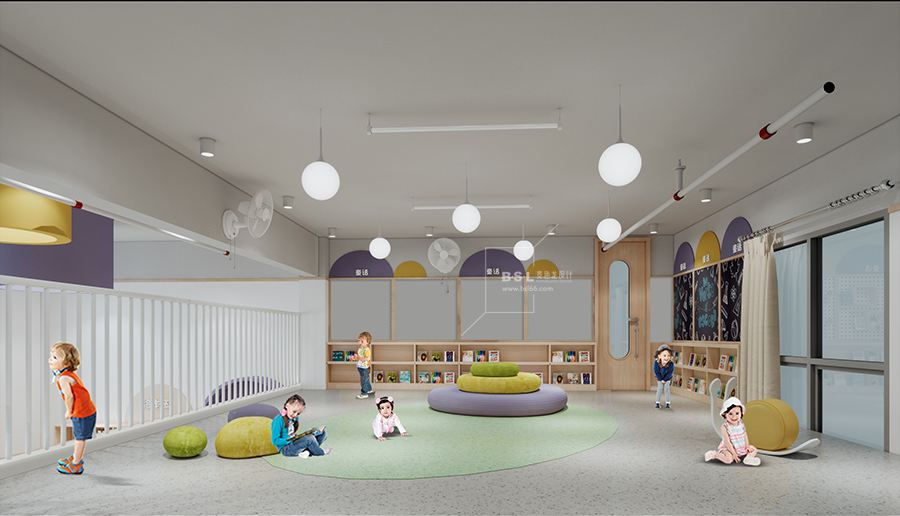 幼兒園教室效果圖