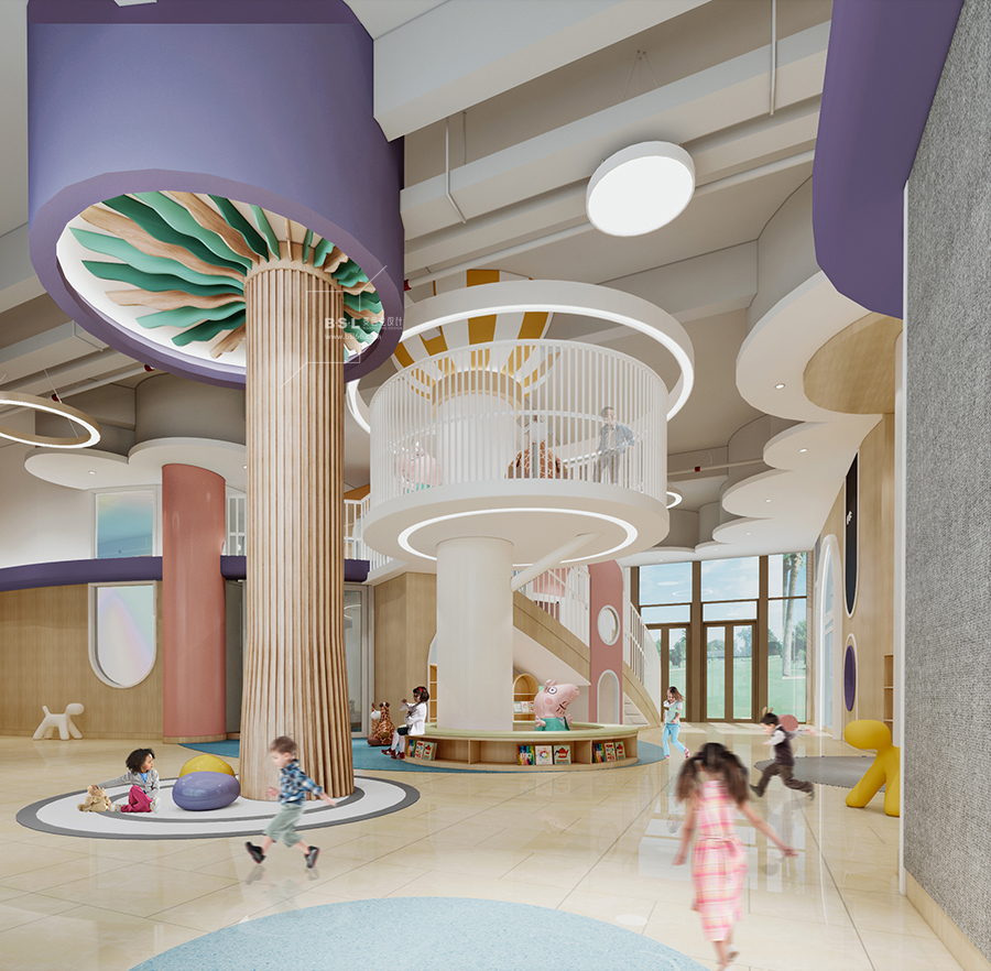 幼兒園室內(nèi)效果圖