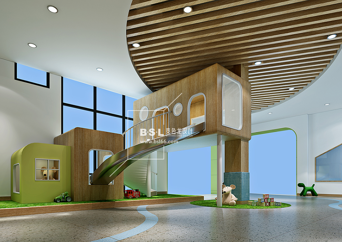 云東海幼兒園設計大廳玩耍區