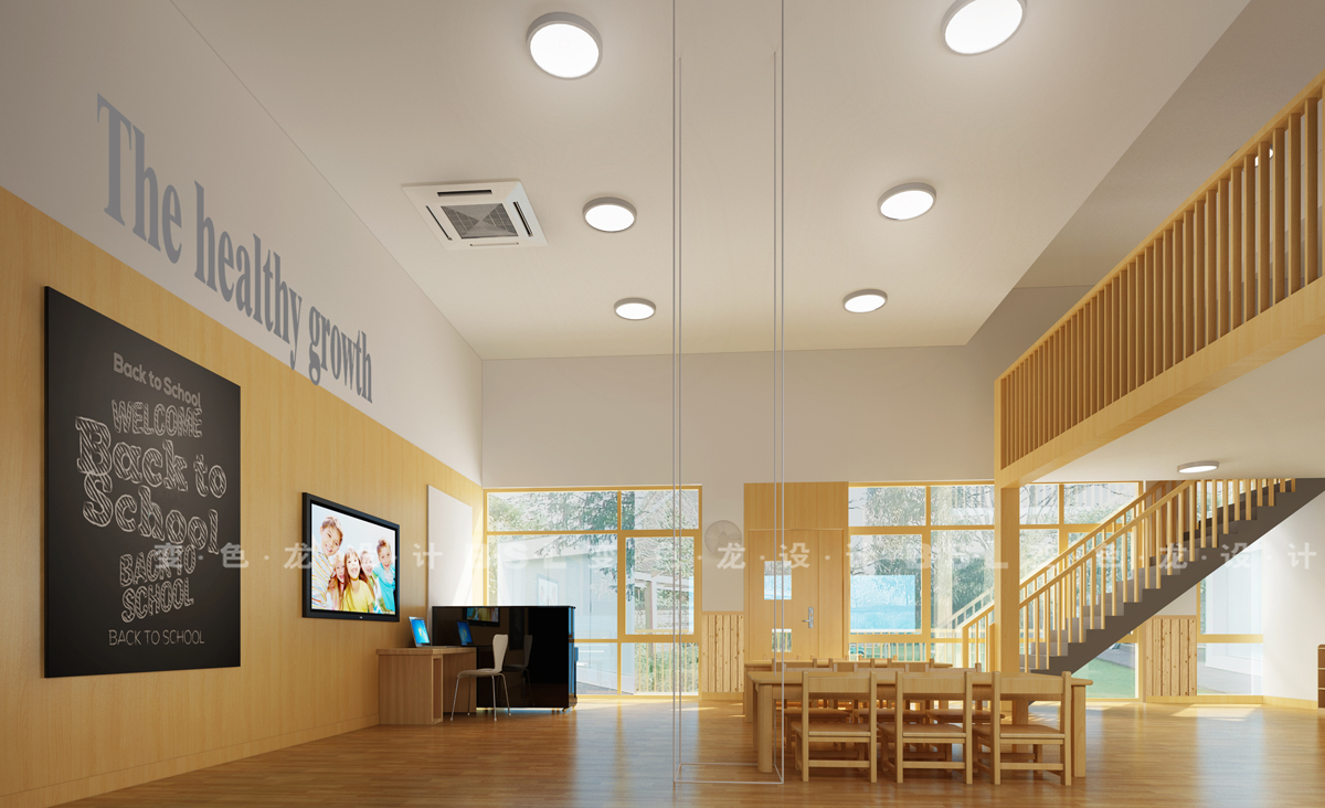 南寧江雷幼兒園設計教室效果圖,幼兒園設計