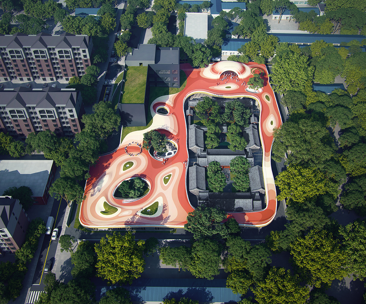 國內(nèi)一流優(yōu)秀的北京四合院幼兒園設(shè)計案例欣賞